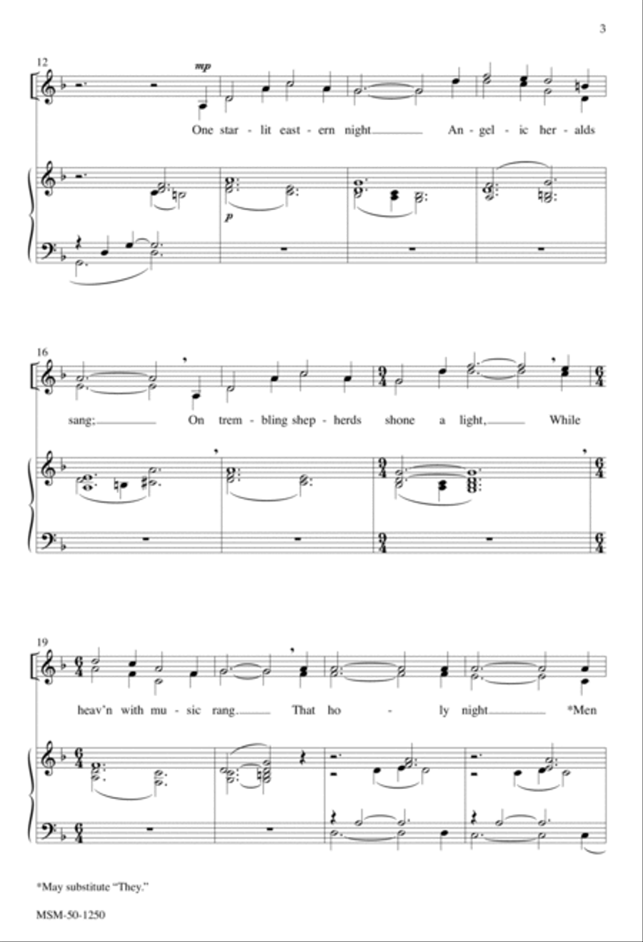 Still Shining in the Holy Light 4-Part scores gallery preview page 3
