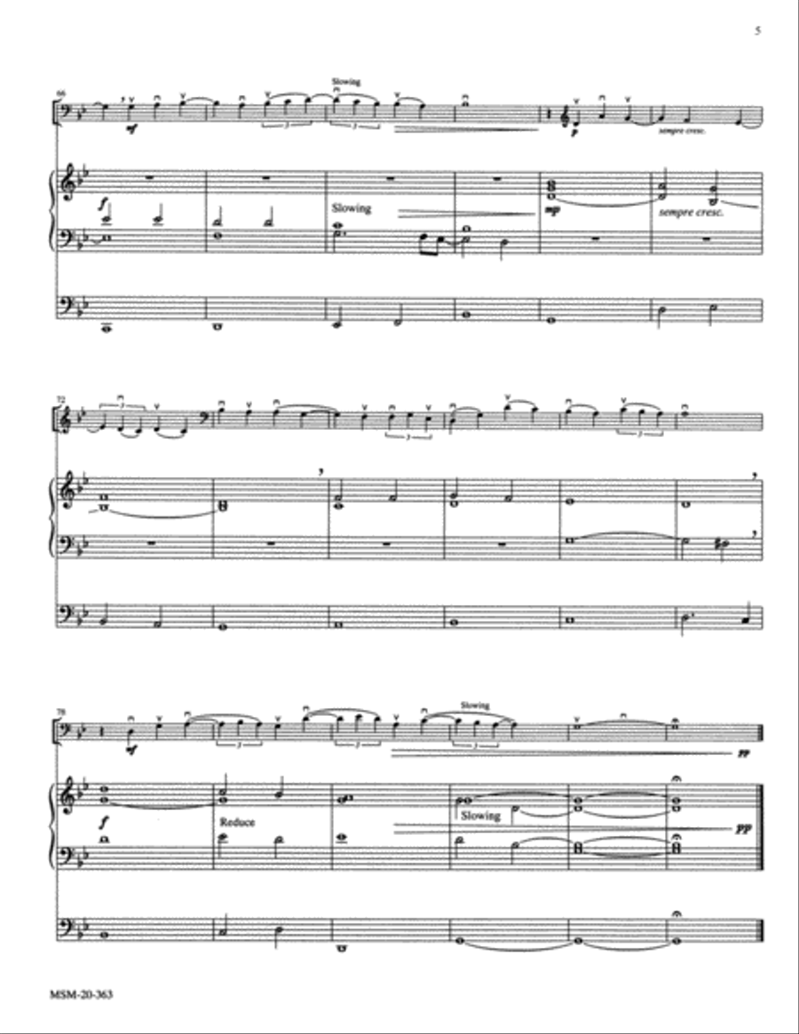 Ah, Dearest Jesus (HERZLIEBSTER JESU) Cello scores gallery preview page 5