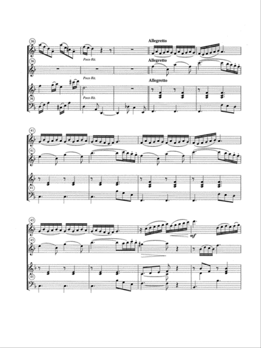 Amis d'Antan Flute Duet scores gallery preview page 4