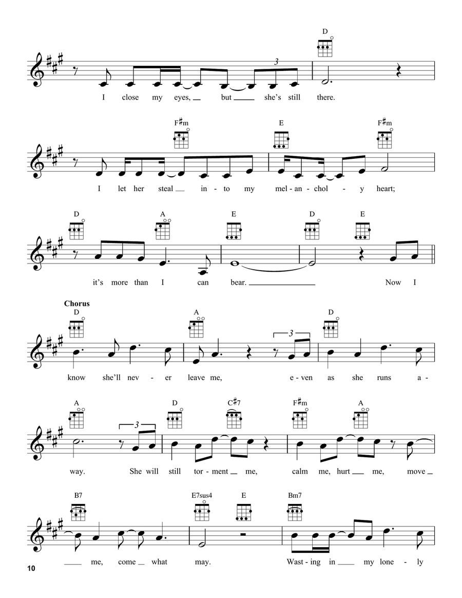 Evermore (from Beauty and the Beast) Ukulele scores gallery preview page 2