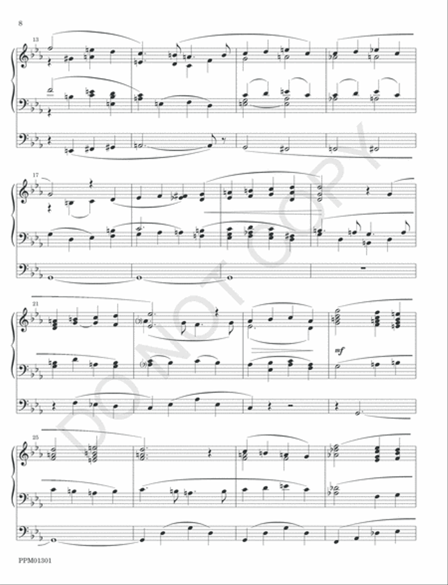Sonata No. 2 for Organ Organ Solo scores gallery preview page 11