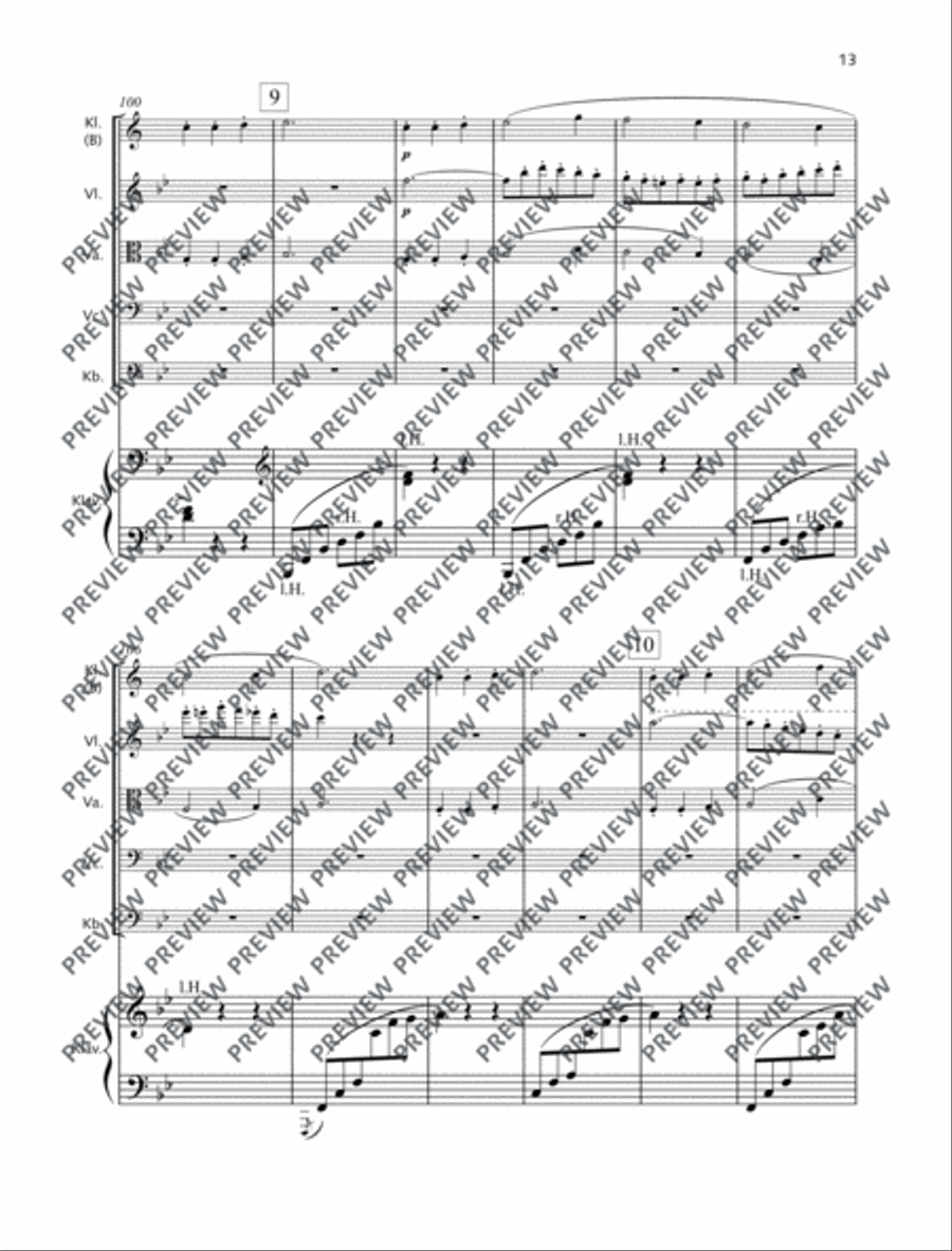Sextett Clarinet scores gallery preview page 14