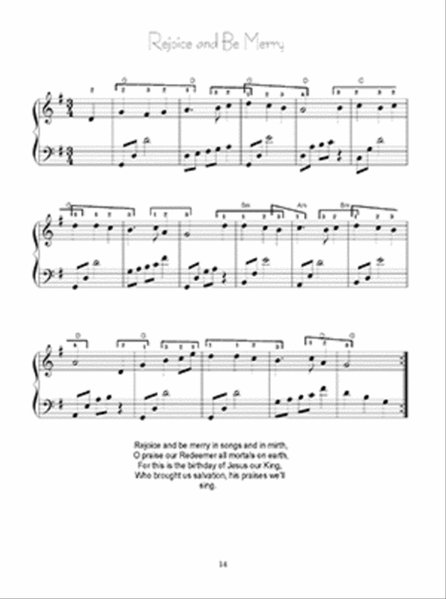 English Carols for Celtic Harp Pedal Harp scores gallery preview page 3