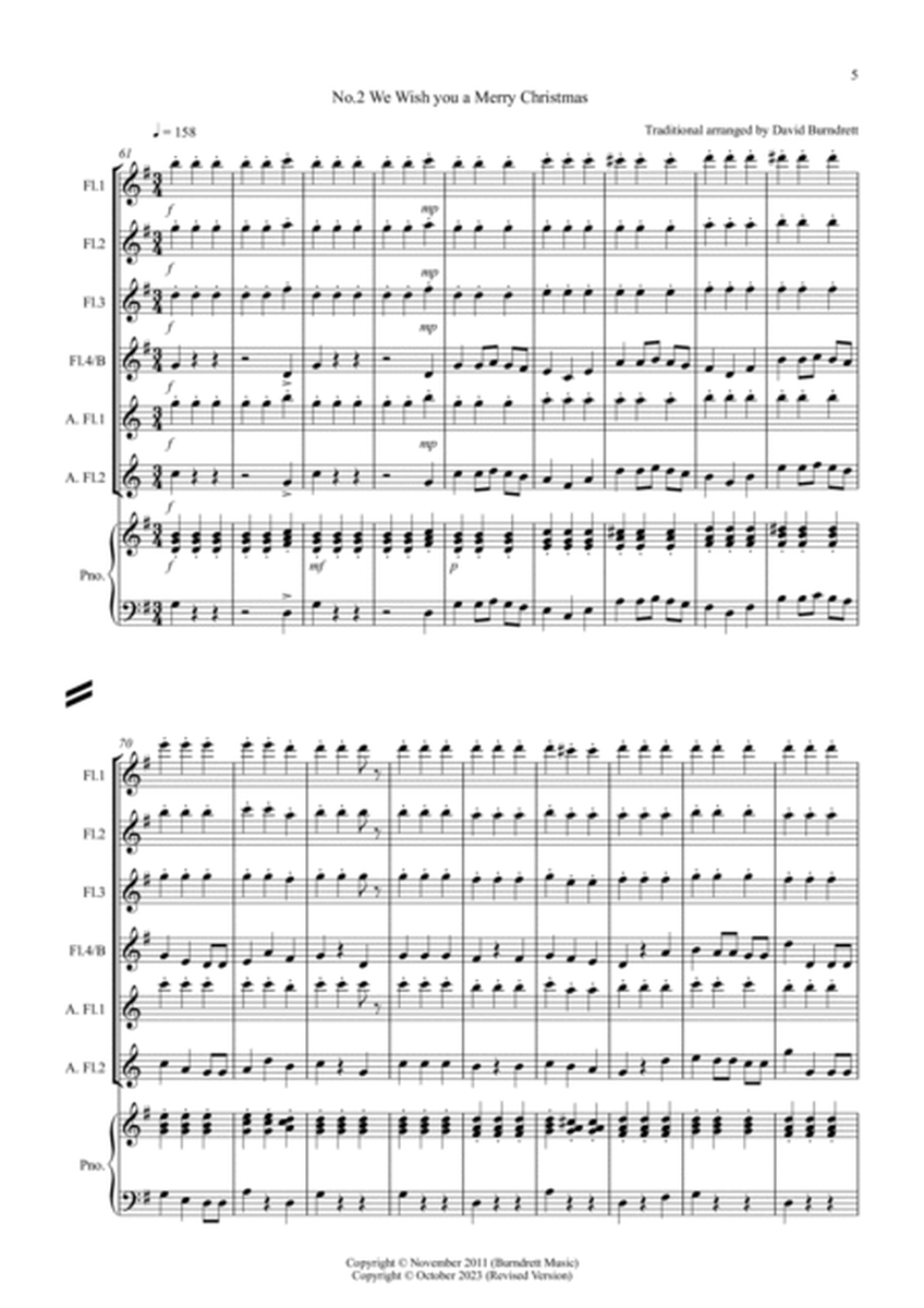 2 Christmas Favourites for Flute Quartet (volume one) image number null