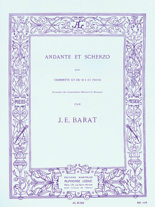 Book cover for Andante and Scherzo