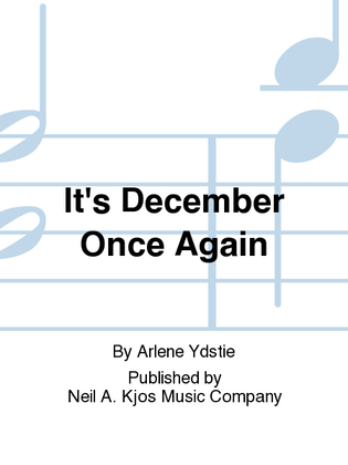 Book cover for It's December Once Again