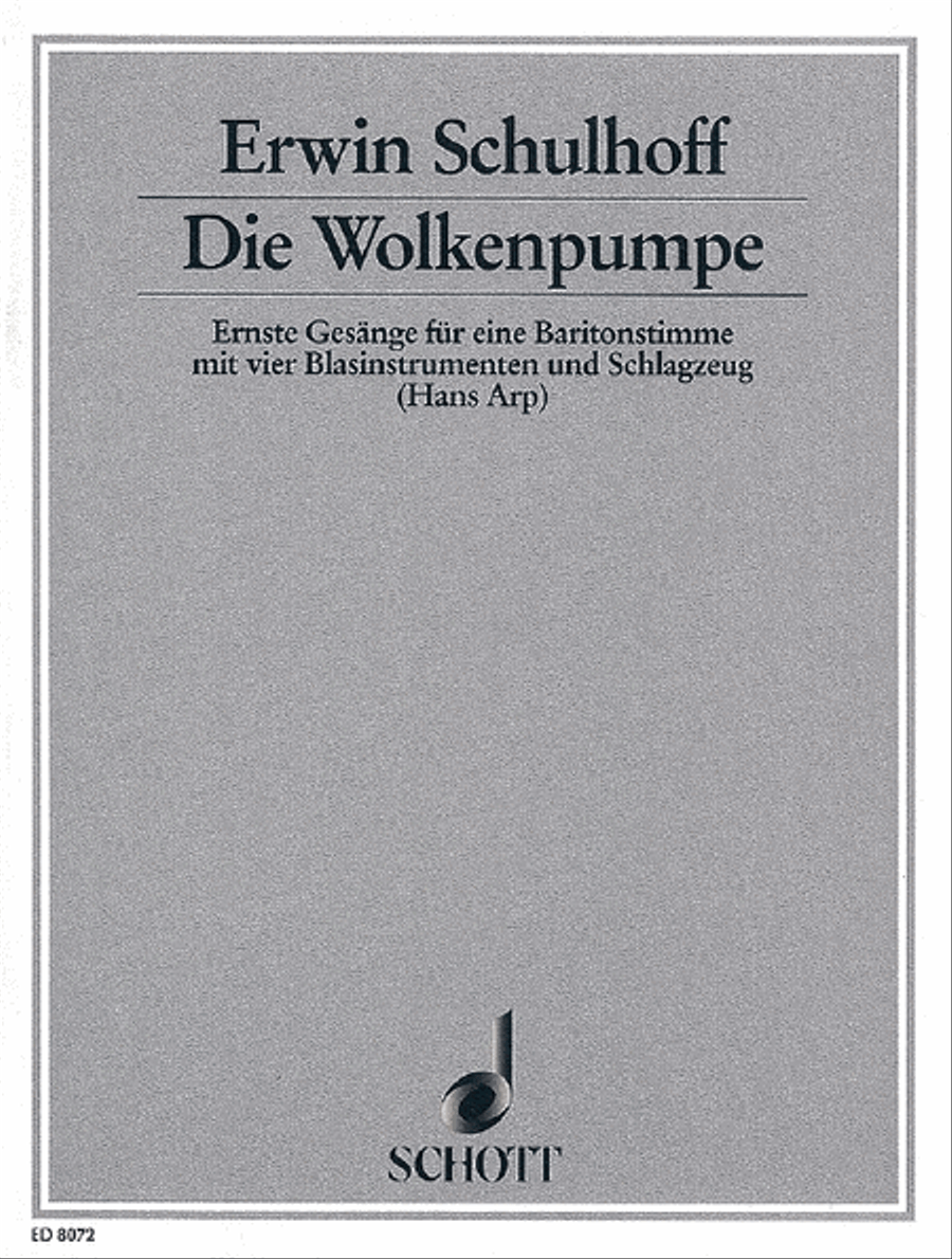 Wolkenpumpe Baritone & Insts Set Bassoon scores gallery preview page 1