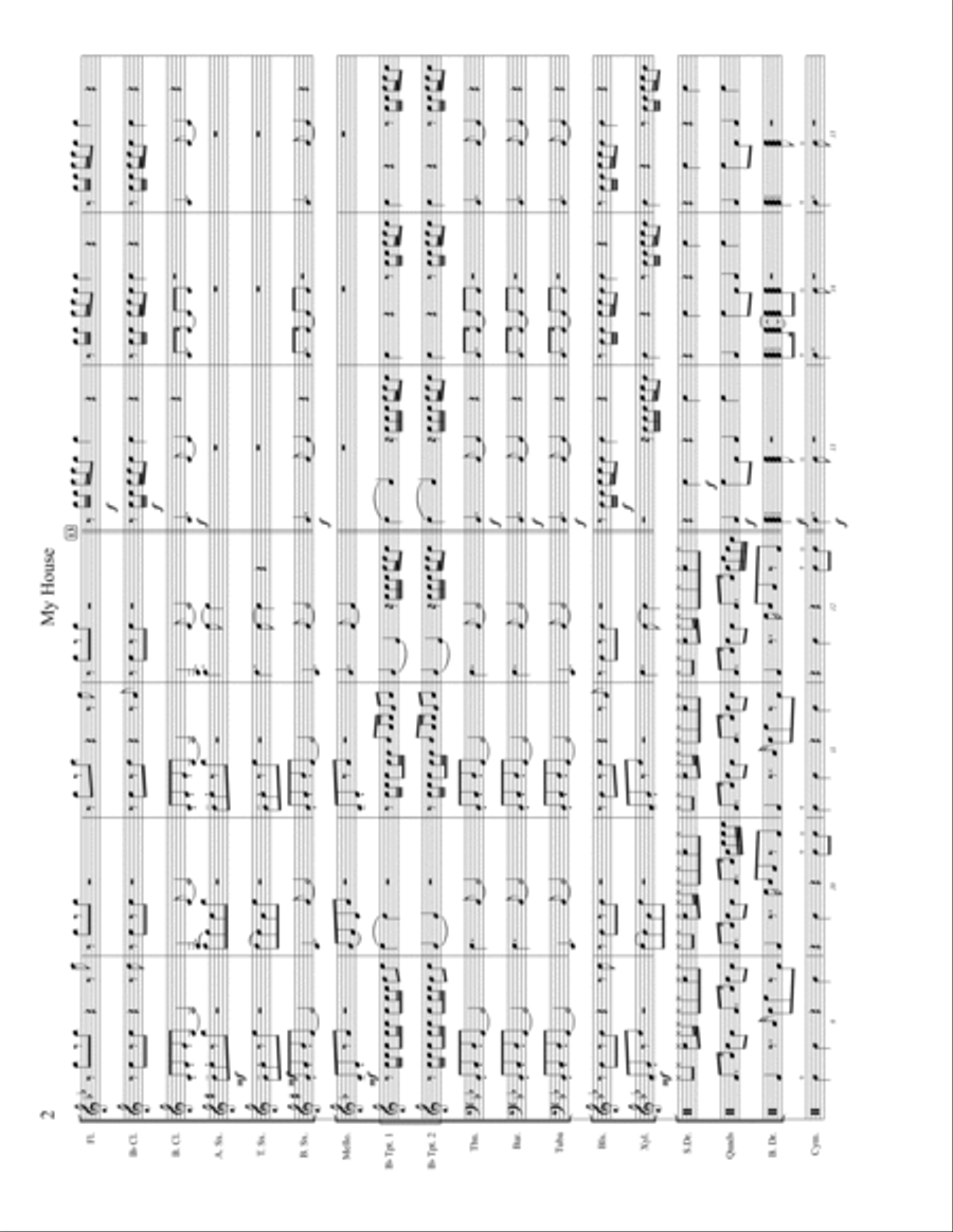 My House Marching Band scores gallery preview page 4