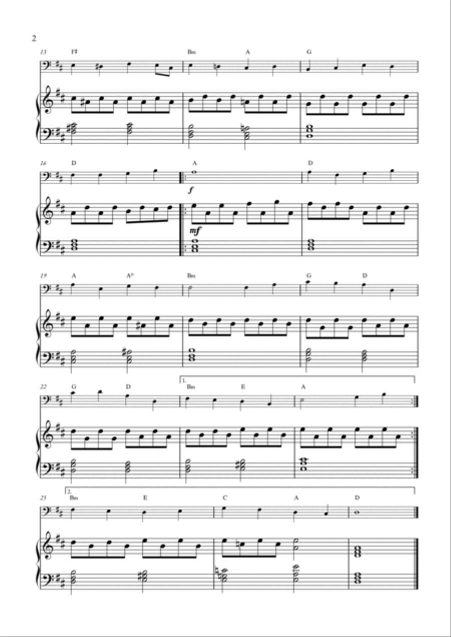 A Whole New World Bassoon scores gallery preview page 2