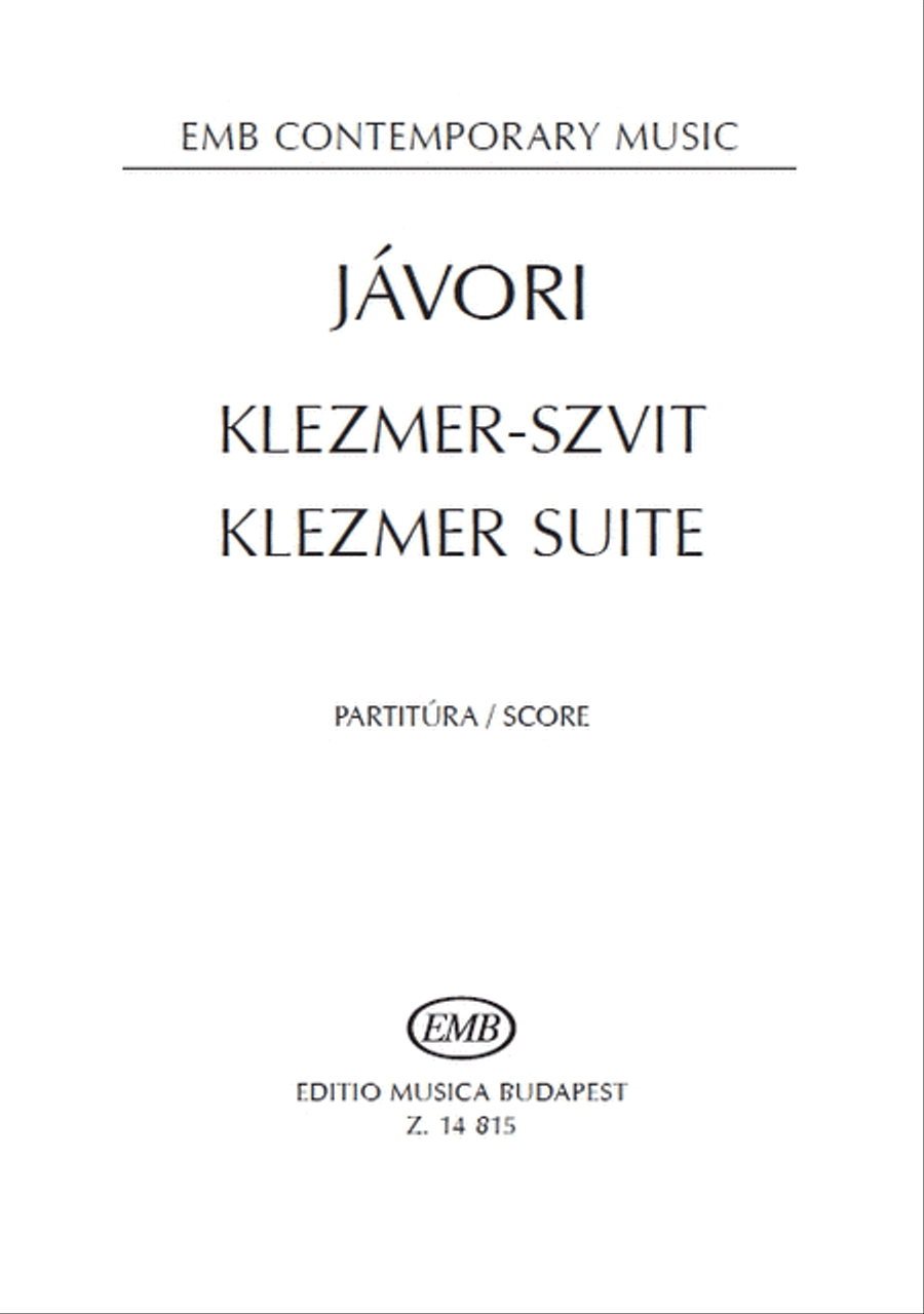 Klezmer-Suite (1999) Orchestra scores gallery preview page 1