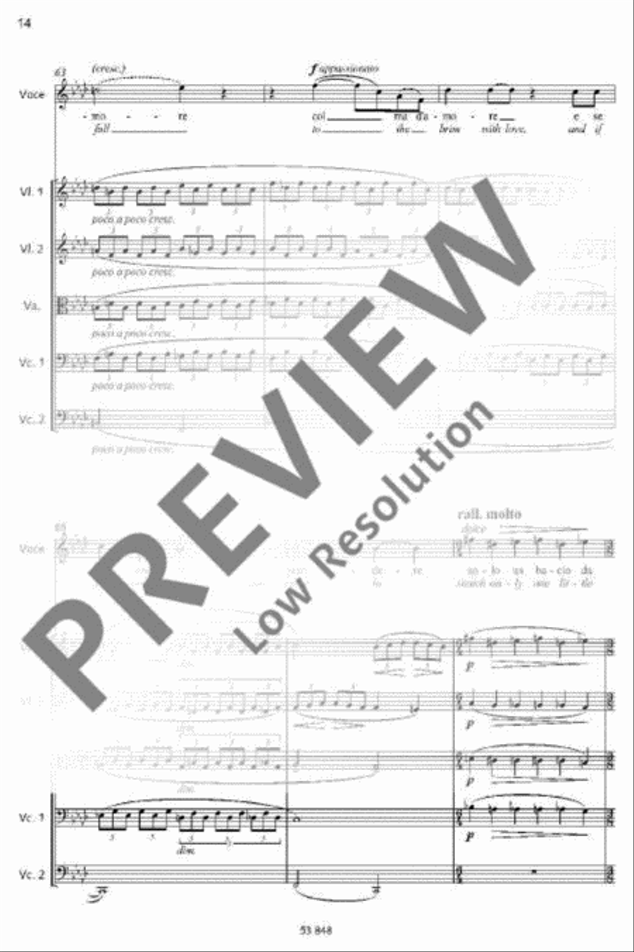 Il richiamo Cello scores gallery preview page 13