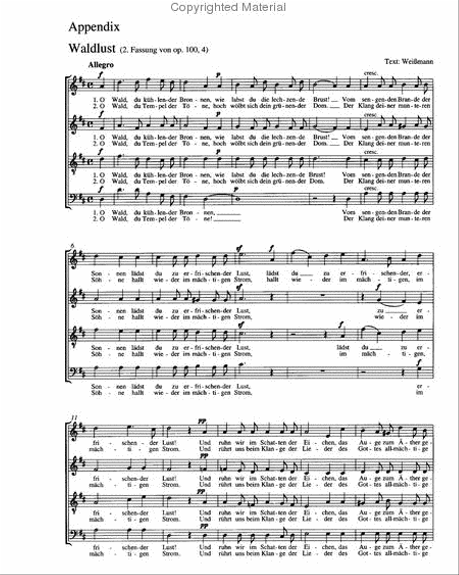 Vier Lieder (Heft 5)