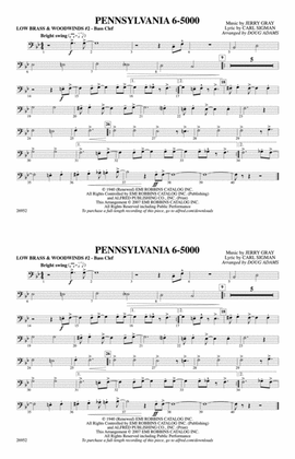 Pennsylvania 6-5000: Low Brass & Woodwinds #2 - Bass Clef