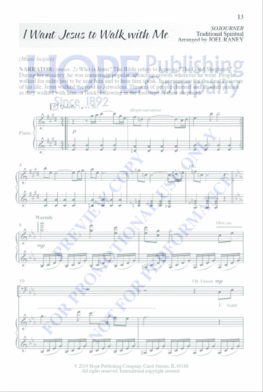 Who Is Jesus? 4-Part scores gallery preview page 17