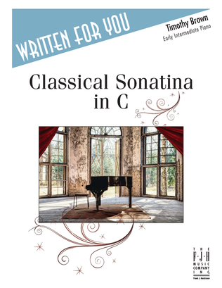 Book cover for Classical Sonatina in C