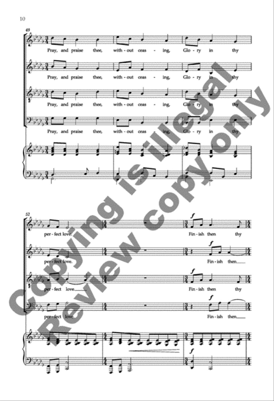 Love Divine Love Divine Divisi scores gallery preview page 9