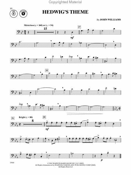 Harry Potter, Instrumental Solos (Movies 1-5) - Trombone image number null