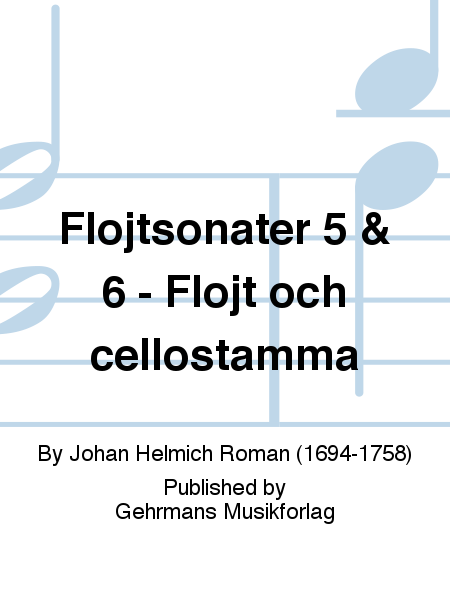 Flojtsonater 5 & 6 - Flojt och cellostamma