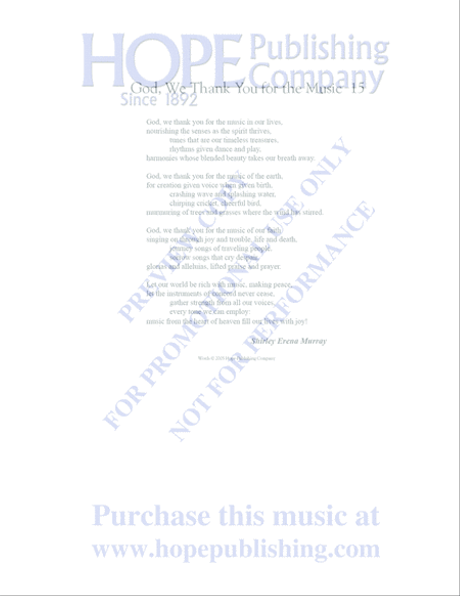 A Place at the Table Choir scores gallery preview page 47
