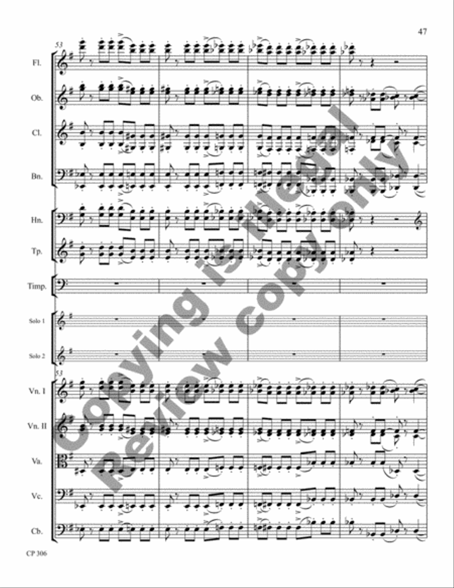 Little Suite Full Orchestra scores gallery preview page 127
