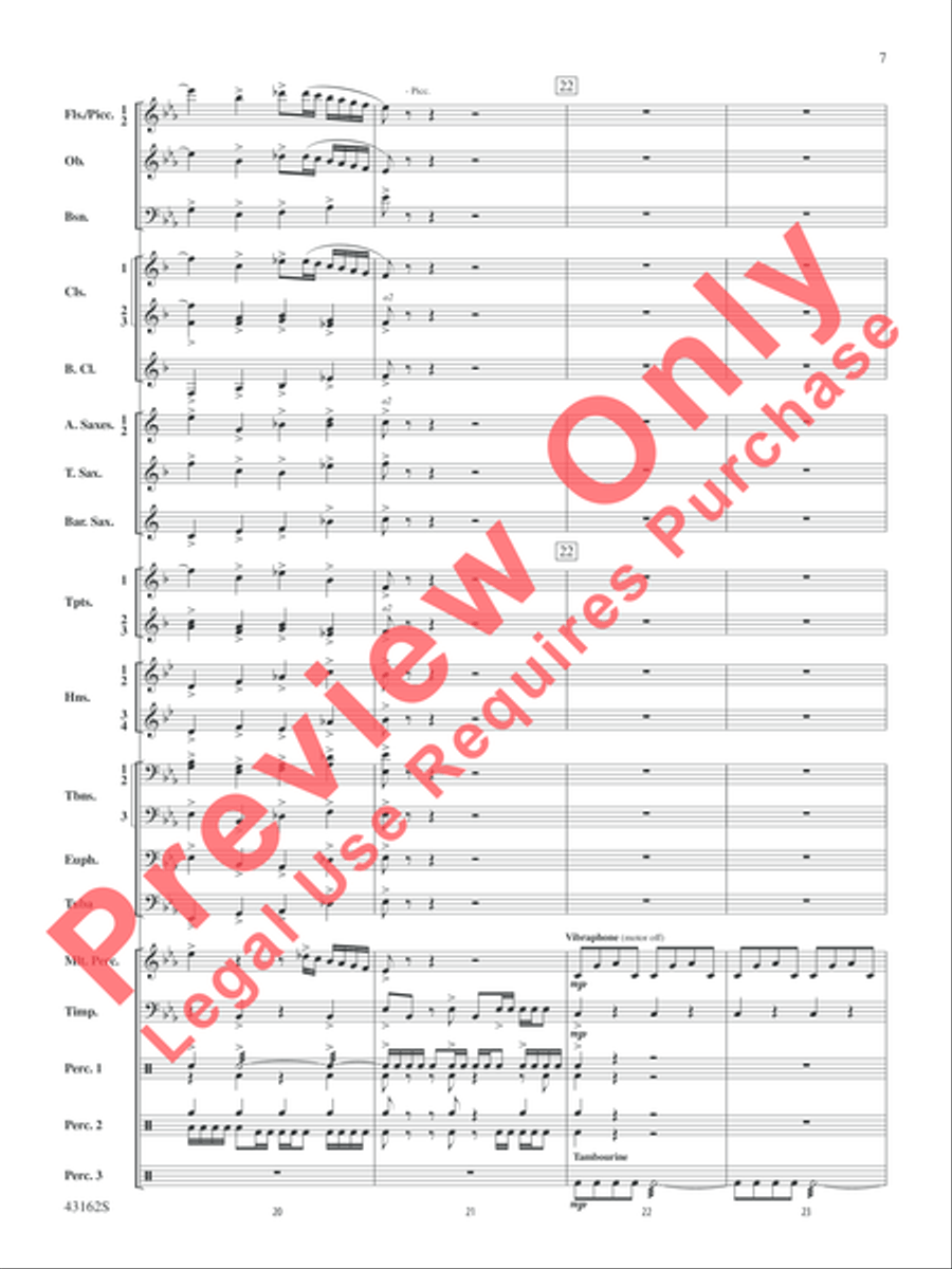 Appalachian Dreams Concert Band scores gallery preview page 8