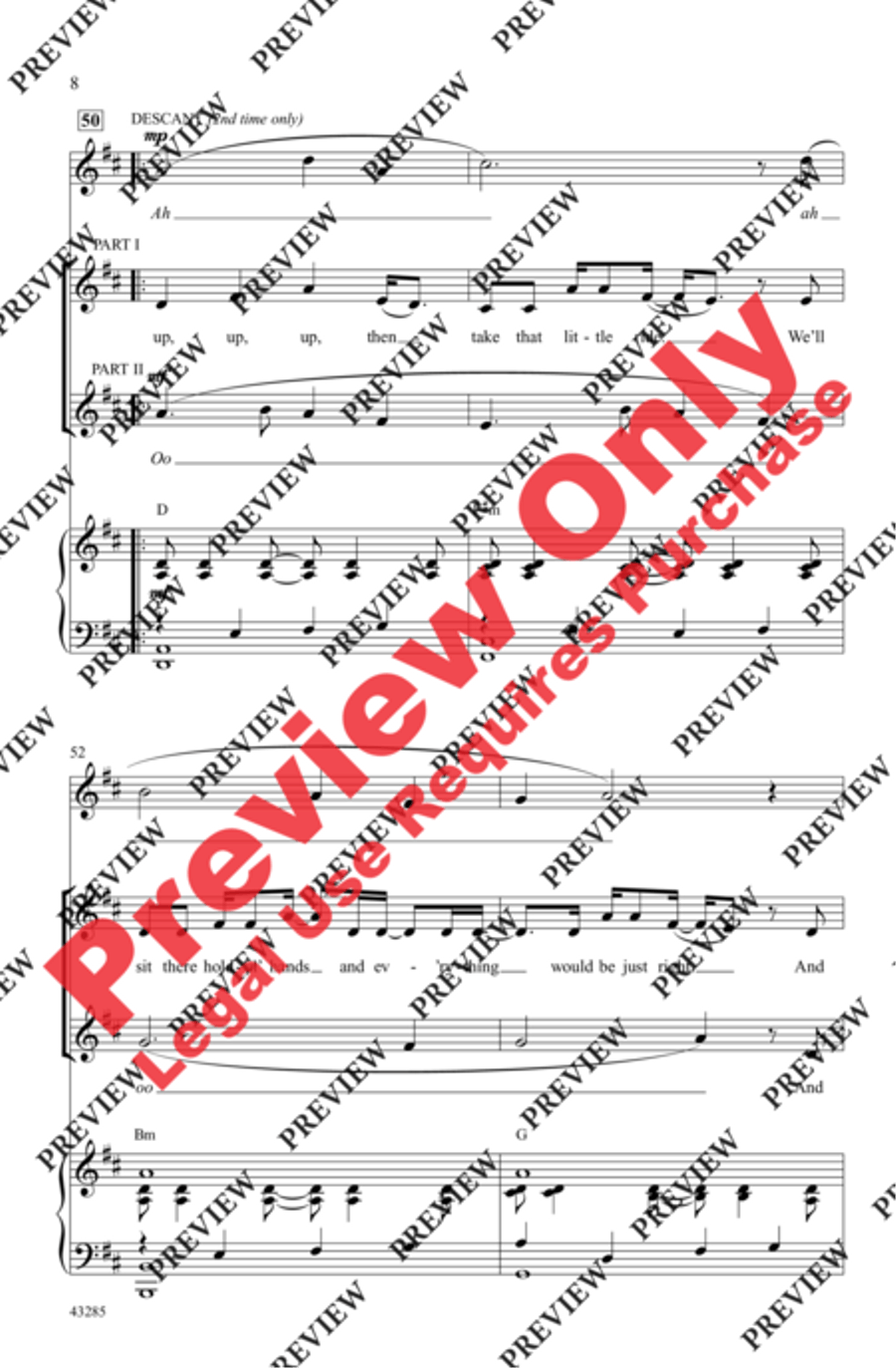 Clouds 2-Part scores gallery preview page 8
