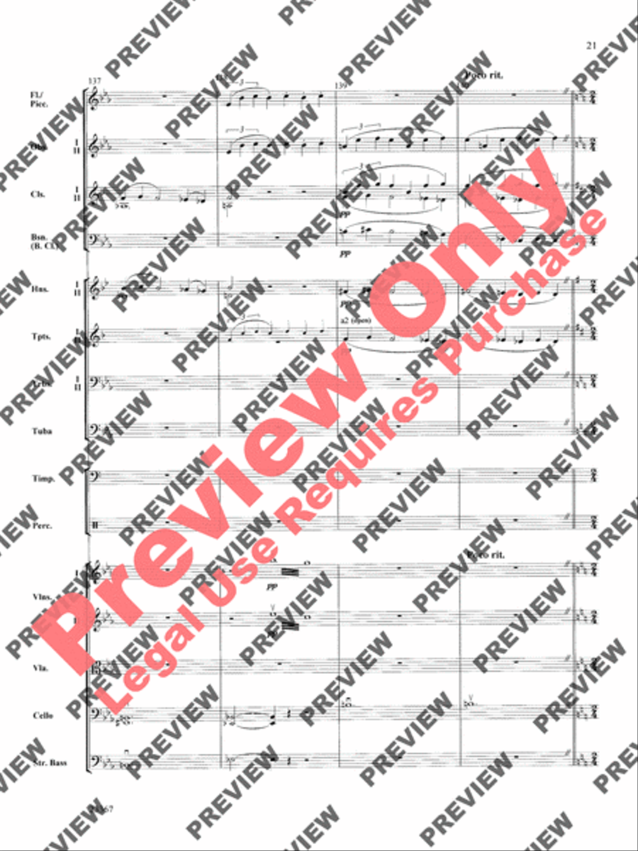 Overture to the Wasps Full Orchestra scores gallery preview page 21