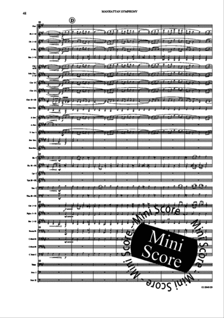 Manhattan Symphony Concert Band scores gallery preview page 52