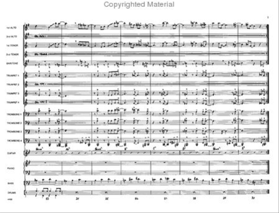Stan's the Man Jazz Ensemble scores gallery preview page 5