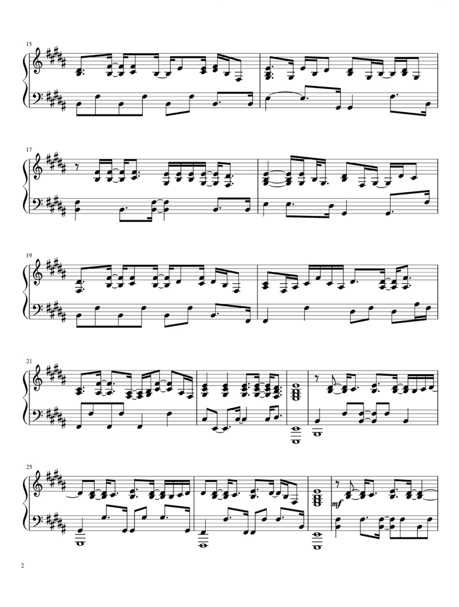 Faithfully Easy Piano scores gallery preview page 2
