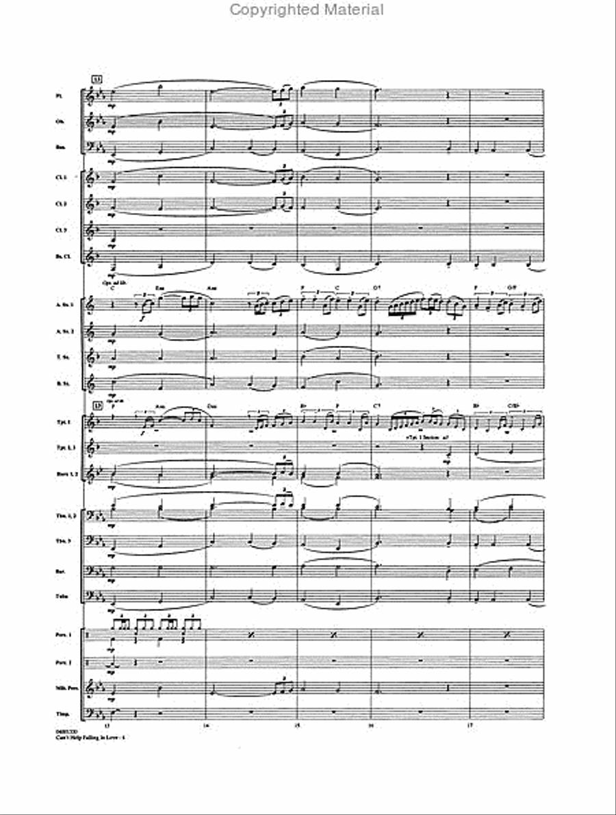 <br>Sheet music extract