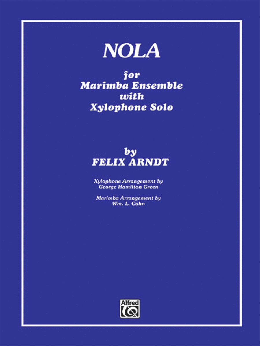 Nola Percussion Ensemble scores gallery preview page 1