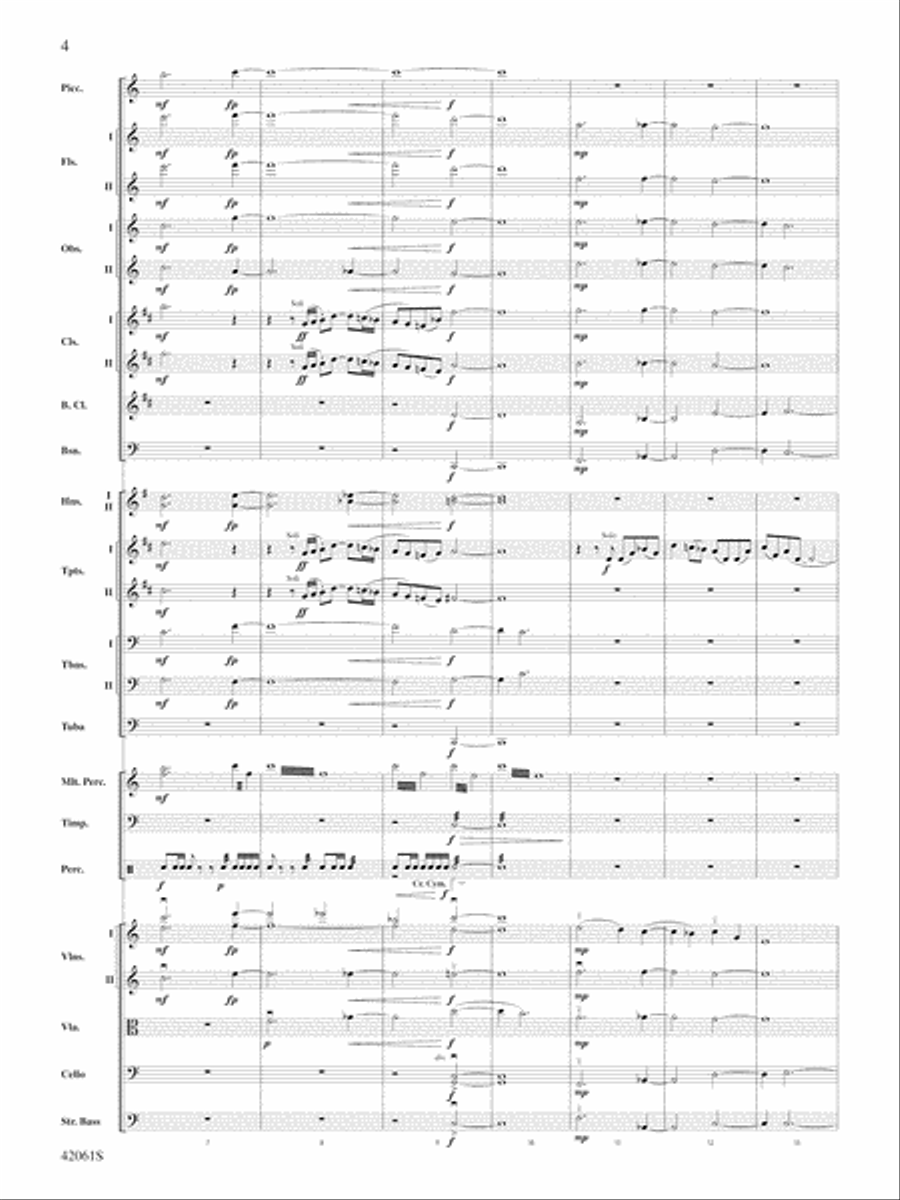 South County Sketches: Score Full Orchestra scores gallery preview page 4