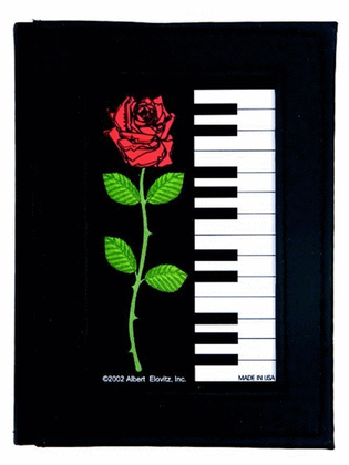 Photo Album Keyboard Rose 24 Pages