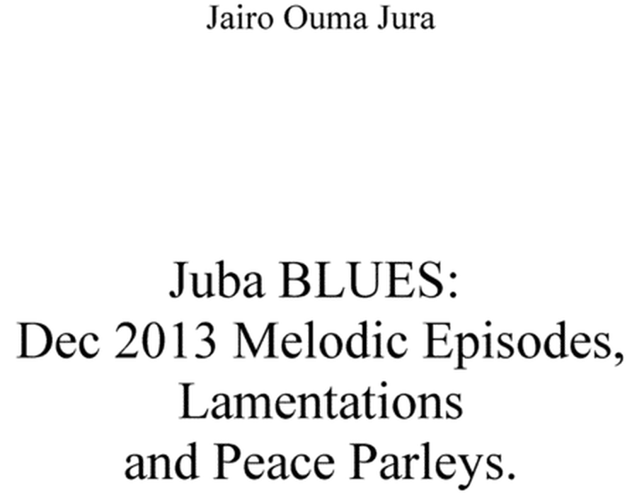 Juba (Blues) Lamentations by Jairo Ouma Jura "2018 Chamber Music Contest Entry" image number null