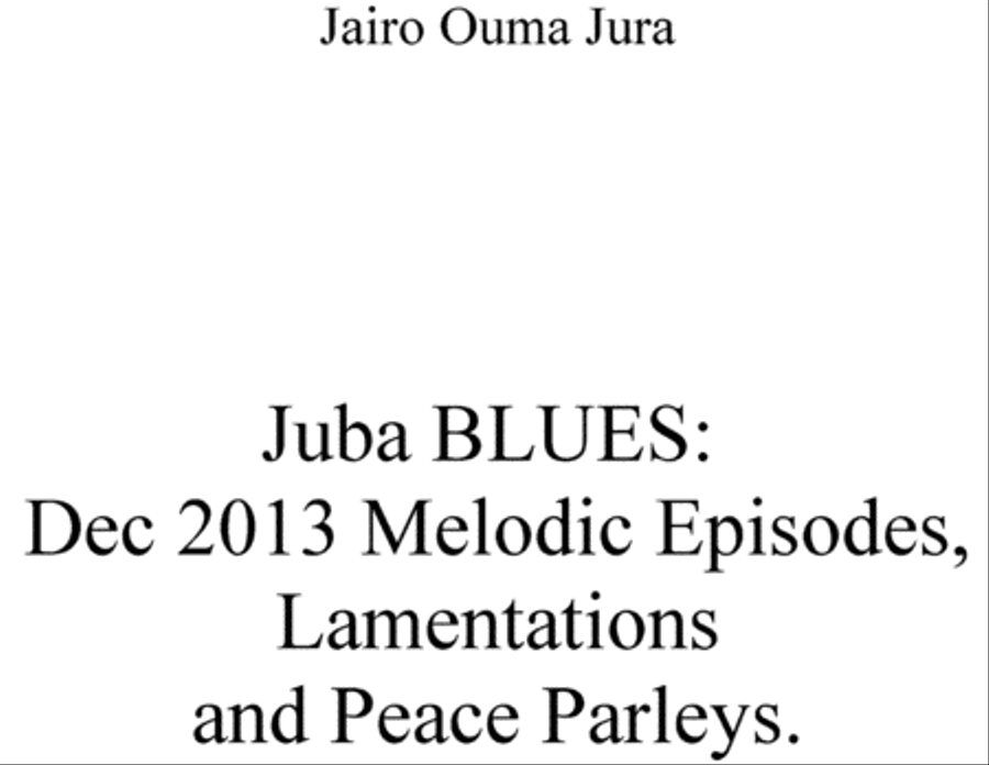 Juba (Blues) Lamentations by Jairo Ouma Jura "2018 Chamber Music Contest Entry" image number null