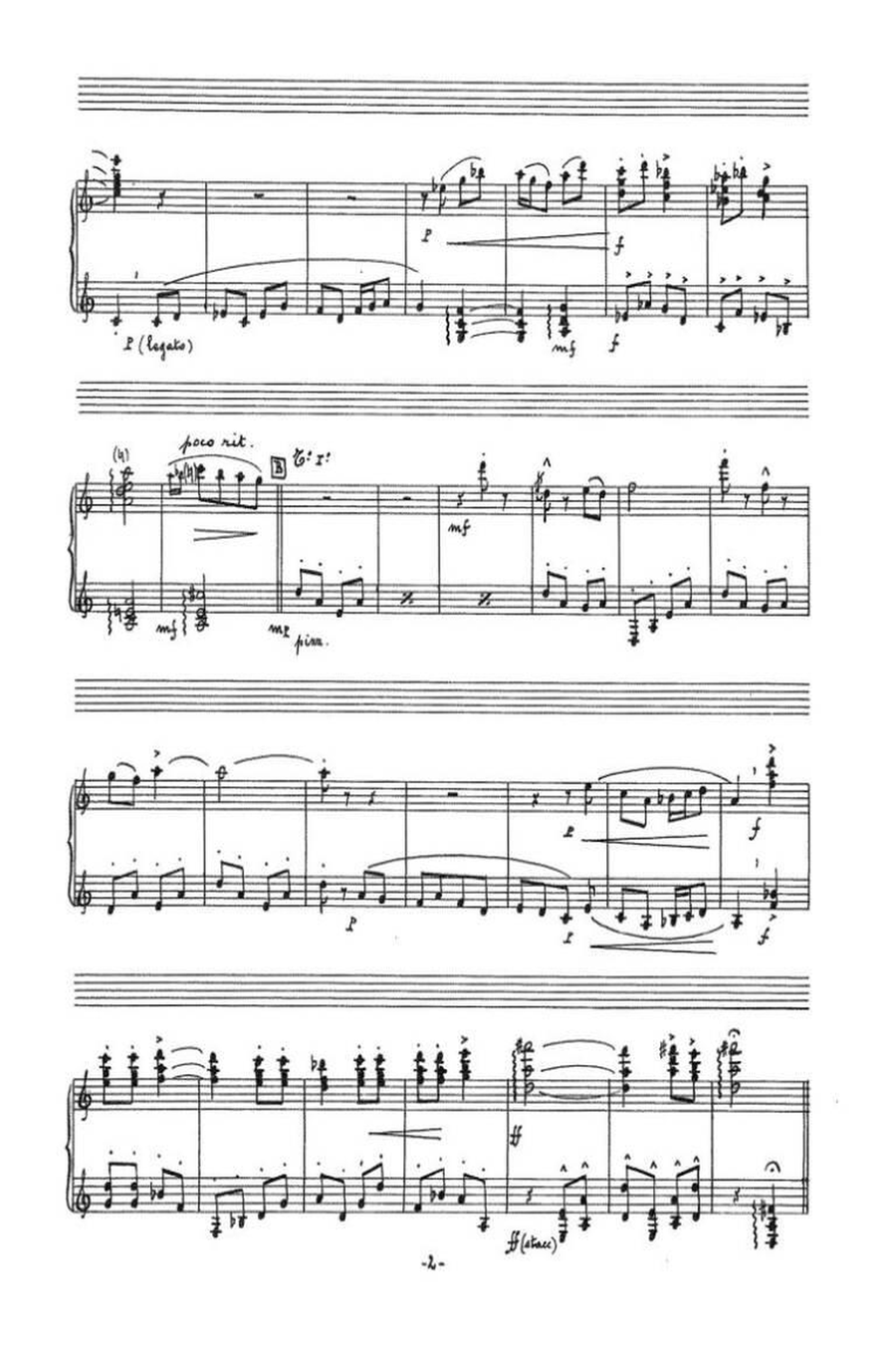 Danza Guitar Ensemble scores gallery preview page 1