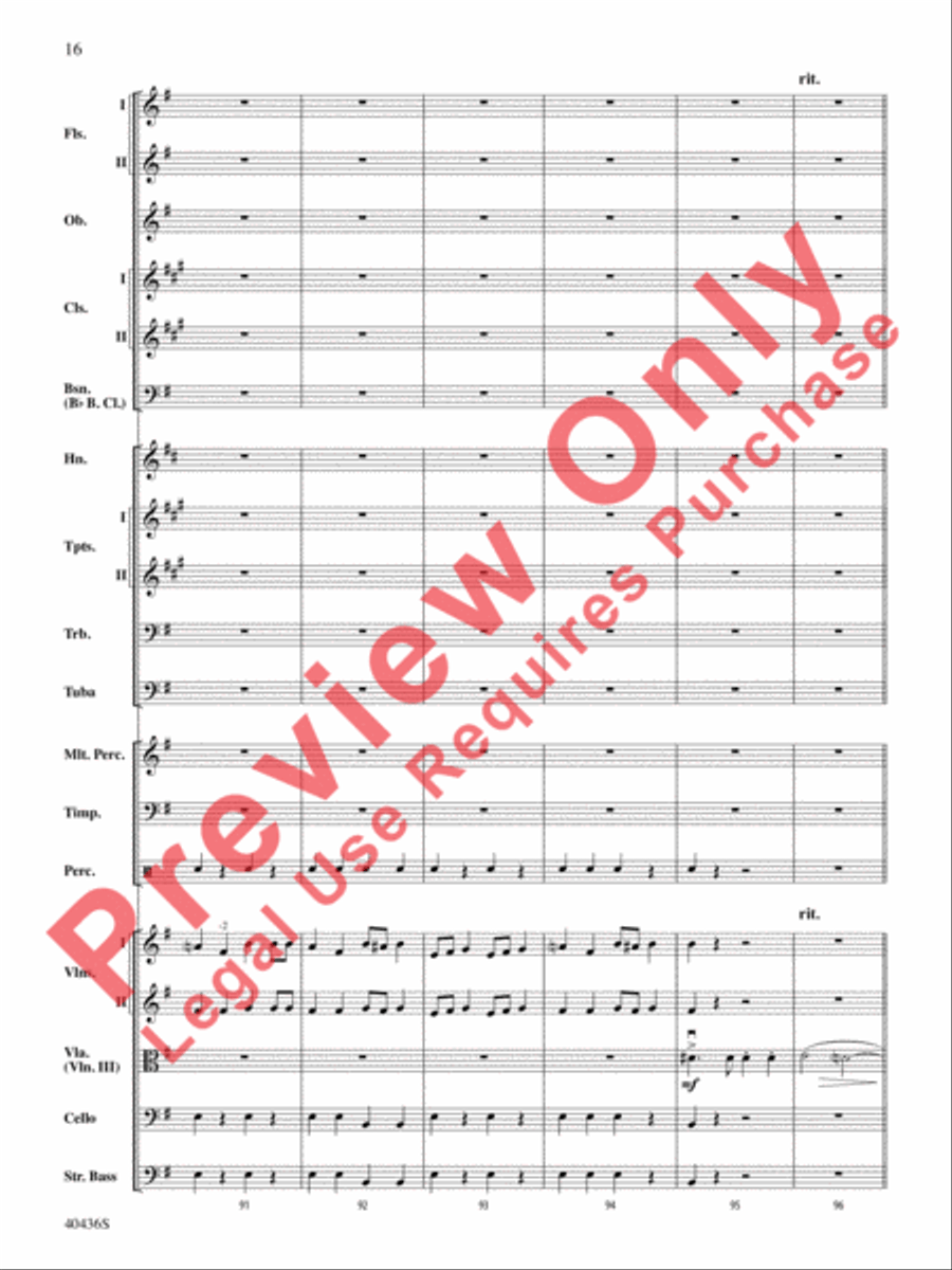 The Magic of Harry Potter Full Orchestra scores gallery preview page 17