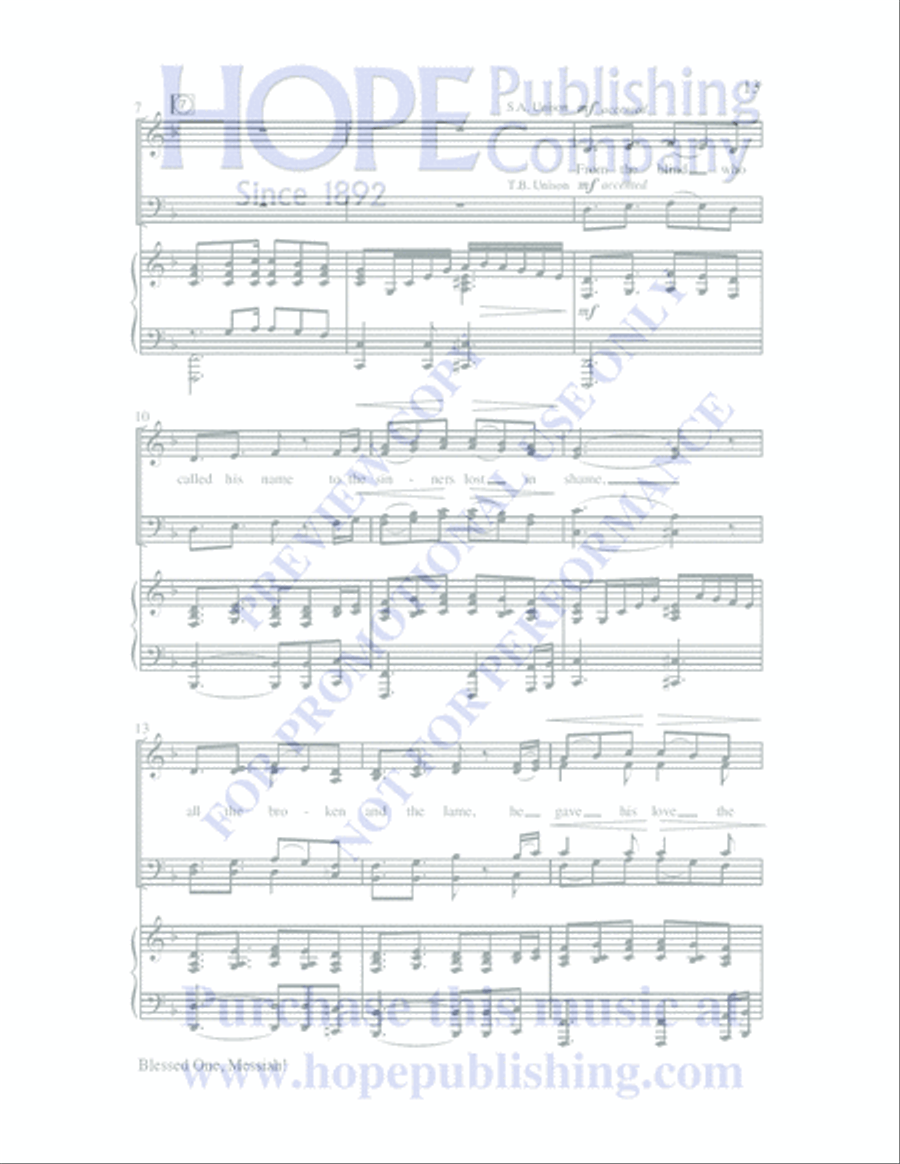 My Savior's Love My Savior's Love Listening CD scores gallery preview page 15