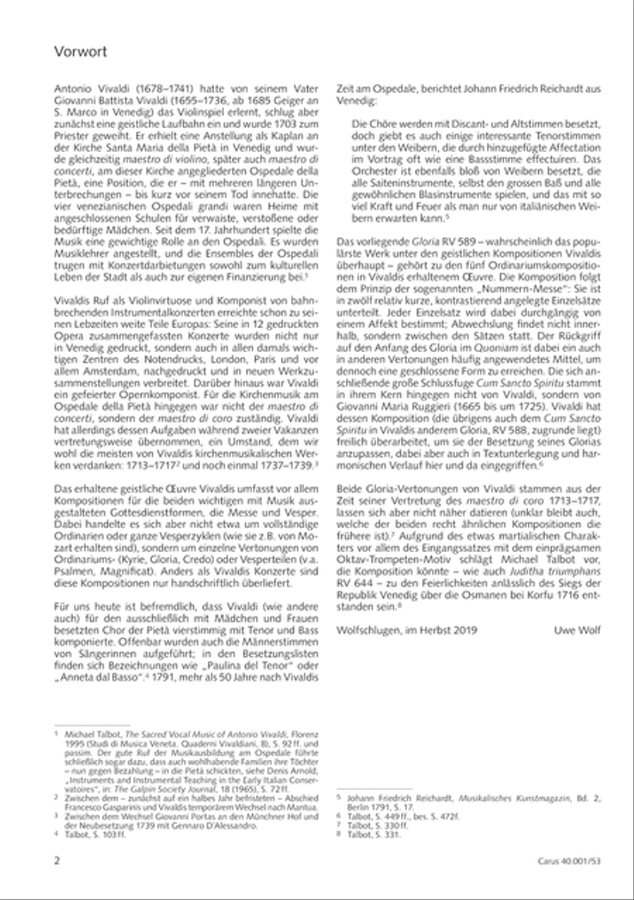 Vivaldi: Gloria in D. Revised edition SSA scores gallery preview page 5
