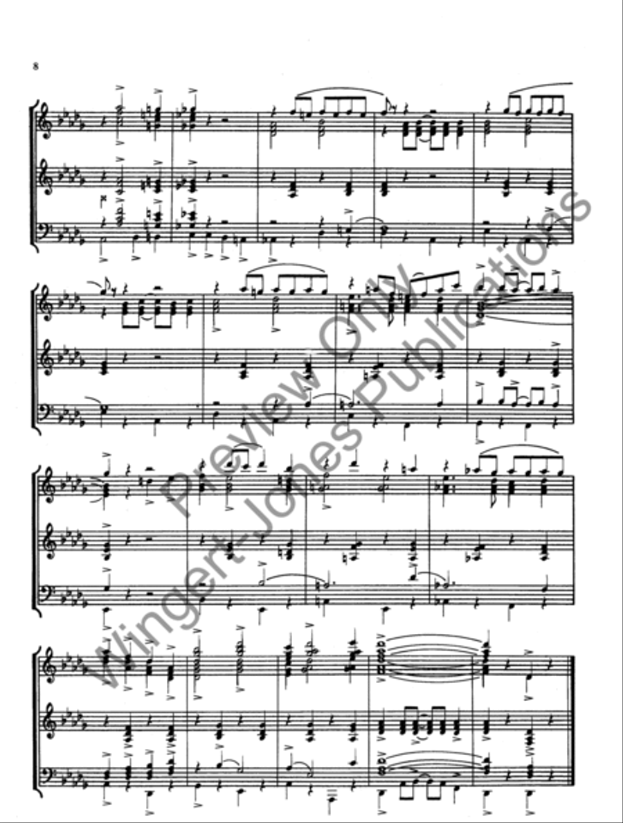 Tour De Force (Score) Tour De Force (Score) Concert Band scores gallery preview page 10