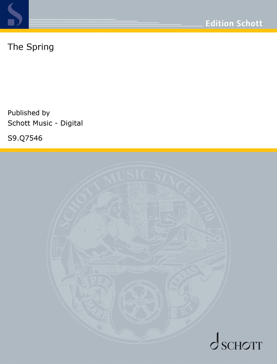 The Spring Piano Solo scores gallery preview page 1
