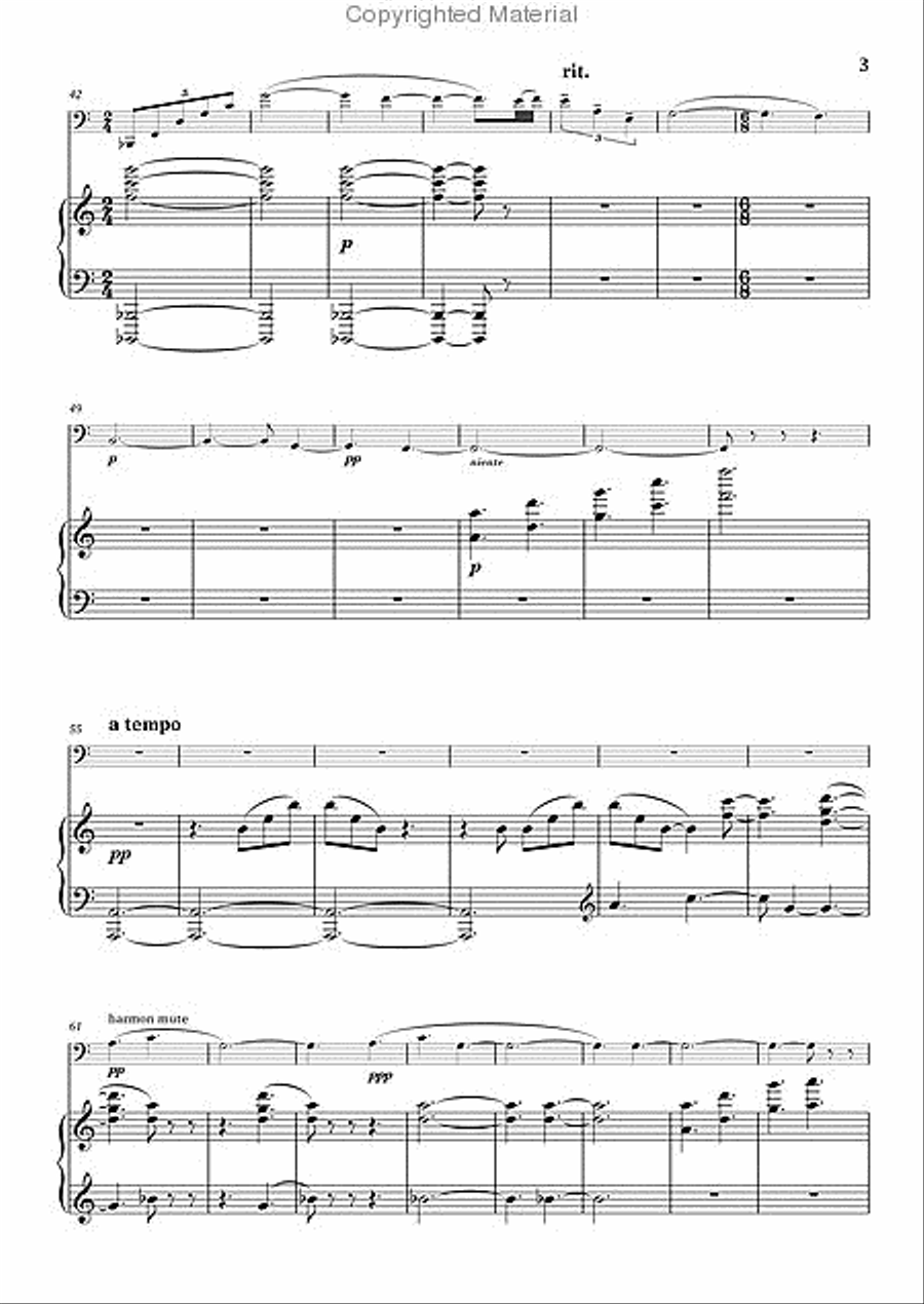 A New Life A New Life Trombone scores gallery preview page 4