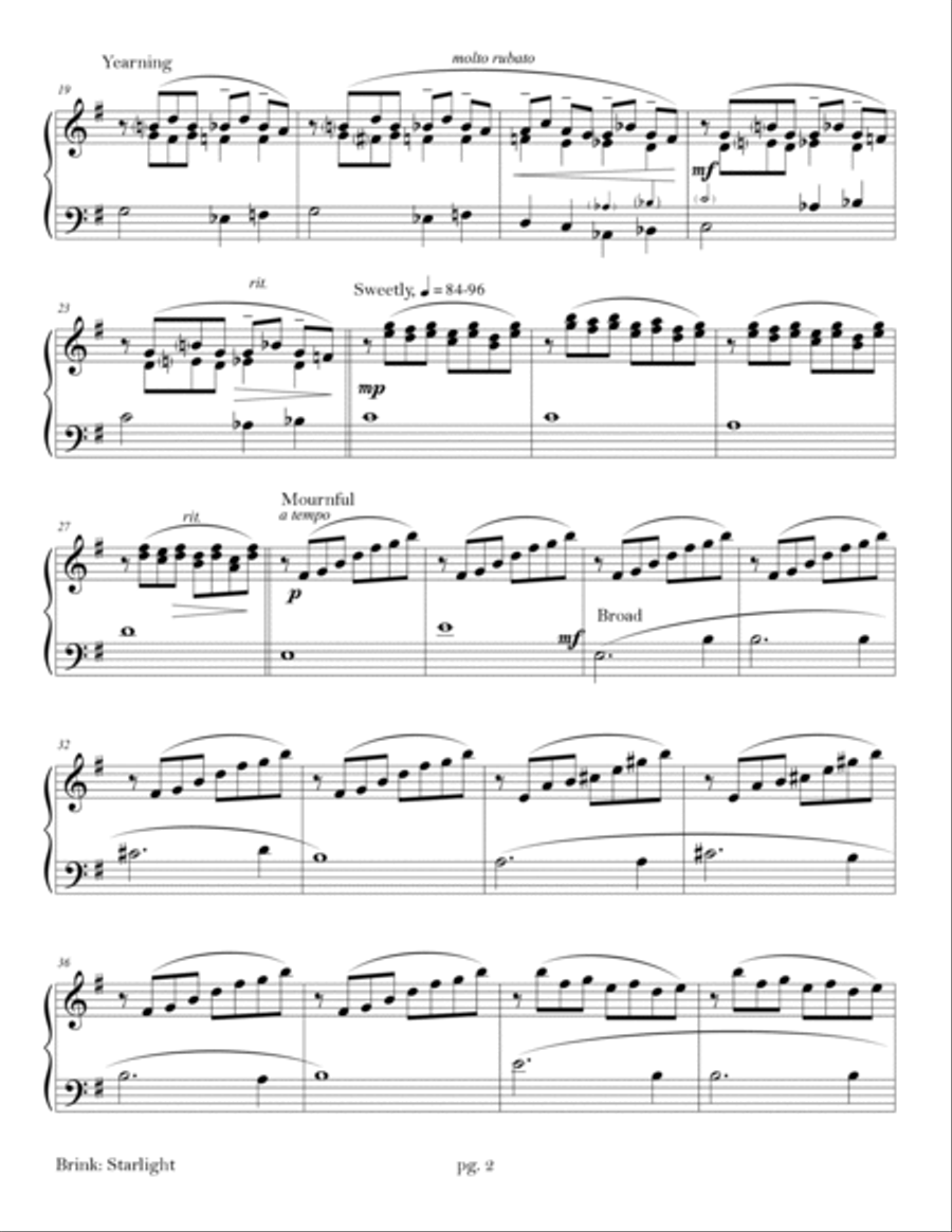 Starlight Glockenspiel scores gallery preview page 2
