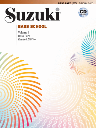 Book cover for Suzuki Bass School, Volume 3
