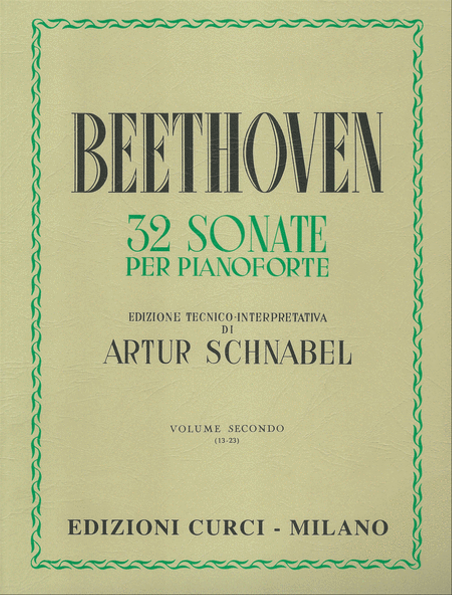 32 Sonate Piano Solo scores gallery preview page 1