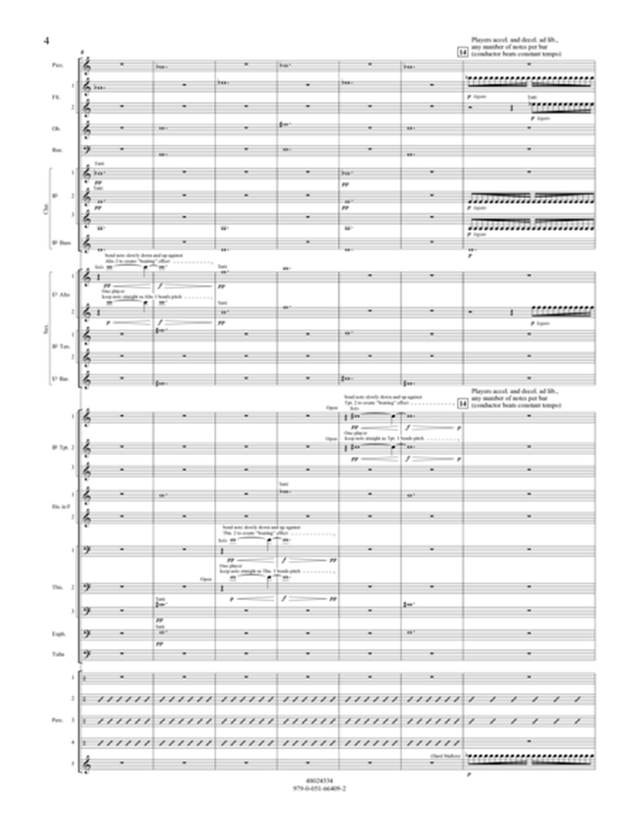Being Stardust - Conductor Score (Full Score)