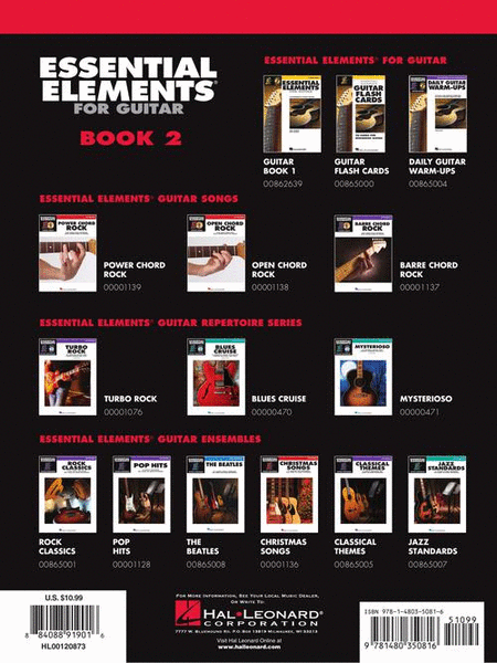 Essential Elements for Guitar – Book 2