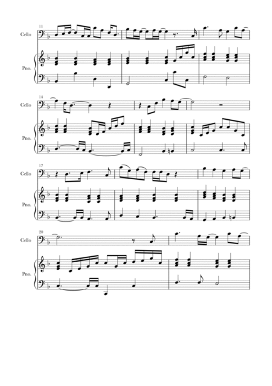 Can You Feel The Love Tonight Piano scores gallery preview page 2