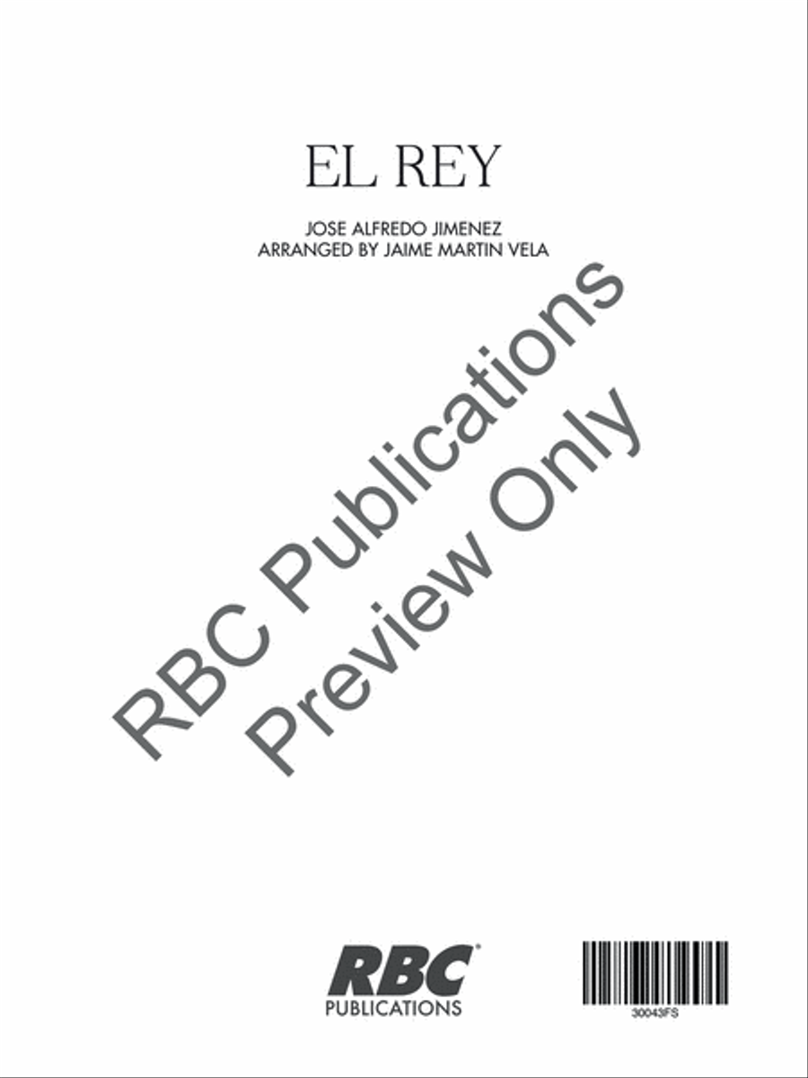 El Rey (Score) Voice scores gallery preview page 9